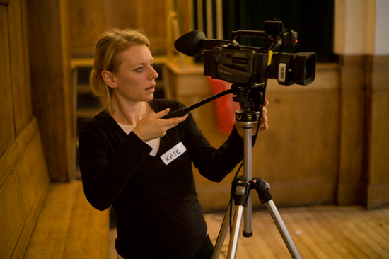 Kate Johnson at work